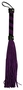 Фиолетовая замшевая плётка Bad Kitty Lila - 38 см.